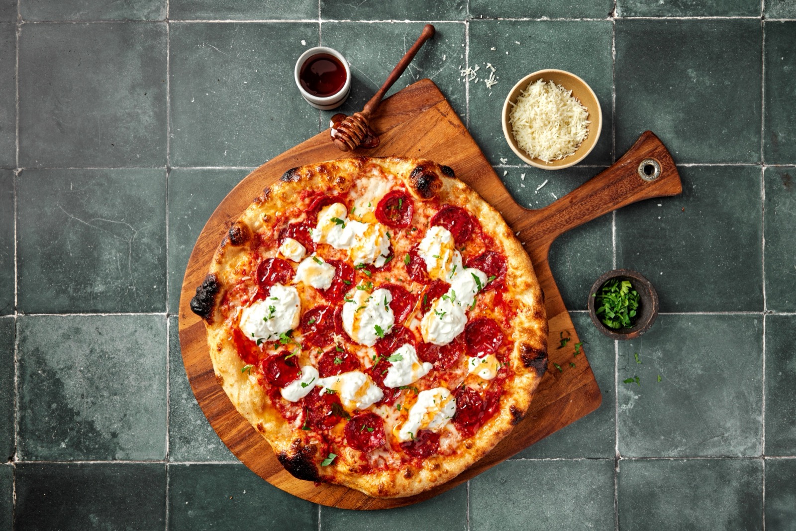 The Burrata Diavola Classic